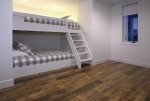 Bunk bedroom with queen over queen bunks
